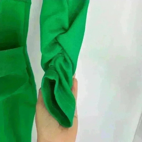 Alexis Royale One Shoulder Midi Dres in Jade Size XSmall - Picture 8 of 13